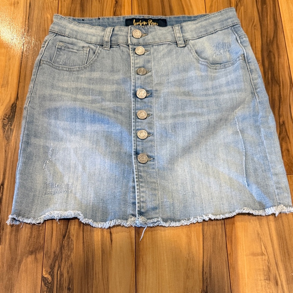 Indigo Rein Denim Mini Skirt